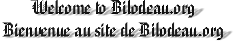 Welcome to Bilodeau.org